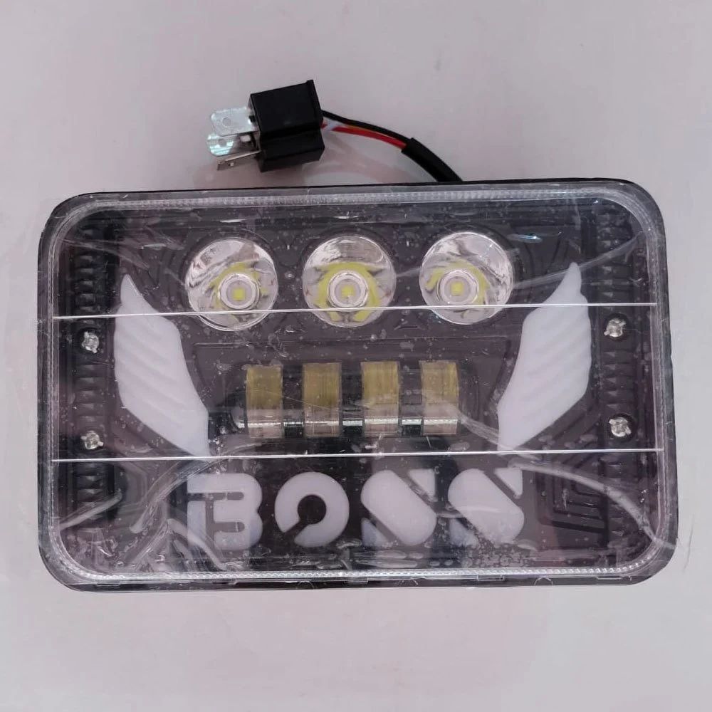 Plastic White 30W Boss Bike LED Front Light