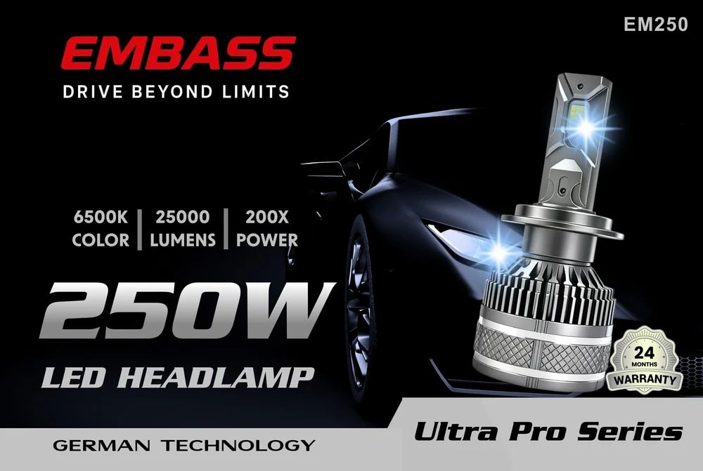 H4 Led Bulb 250W